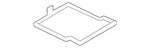 Genuine Audi Insert 83A-863-416-A New. Price: $24.12.