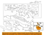 Gm Oem 16-19 Volt Center Console-rear Trim Panel 23351953 New. Price: $40.56.