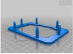 Pontiac Fiero Shift Boot Mounting Plate - Gm 10035309 3D Printed Replacement New. Price: $20.00.