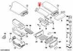 Genuine Bmw E60 E61 520D 520I 520LI 523I 523LI Cover Center Console 51166985217 New. Price: $308.08.