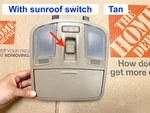 2017 2018 Hyundai Elantra Overhead Console Dome Light Map Lamp Tan Oem W/sunroof Used. Price: $69.90.