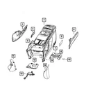 Genuine Mopar Console Wiring 68475985AE New. Price: $80.98.