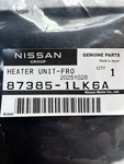 Seat Heater Unit For Nissan Armada Infinity QX80 Oem 87385-1LK6A New. Price: $315.00.
