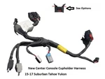 New 15 16 17 Suburban Tahoe Holder, Seat Heat Cool, Usb Harness. Price: $29.00.