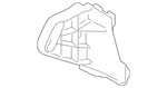 Genuine Bmw Bracket 17-11-8-570-832 New. Price: $36.17.