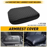 Fit 2021-2024 Ford F150 Bucket Seat Console Lid Arm Rest Cover Cushion Protector New. Price: $20.89.