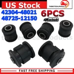 6PCS Rear Arm Knuckle Bushings Kit For Toyota Camry 2002-06 Solara 2001-03 Lexus New. Price: $33.99.