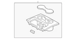 Genuine Volkswagen Trim Plate 3CN-864-263-G-DAF New. Price: $220.06.