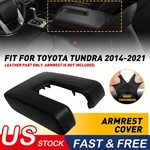 For 2014-2021 Toyota Tundra Center Console Lid Armrest Leather Cover Trim Black New. Price: $16.99.