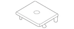 Genuine Nissan Cup Holder Cover 96917-7JA1A New. Price: $38.72.
