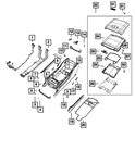 Genuine Mopar Console Armrest 5YJ931N8AG New. Price: $1028.00.