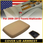 Pcs Center Console Cover Lid Armrest For Toyota Highlander 2008-2013 Beige Tan New. Price: $29.99.