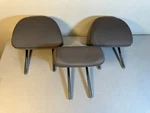 2010-2015 Hyundai Tucson Rear Back Seat Headrests Set Of 3 Gray Grey Cloth Lkq Used. Price: $67.96.