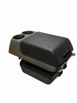 2004-2008 Ford F-150 Center Console Armrest Lid Black W Rear Cup Holder Grey Oem Used. Price: $99.00.