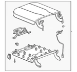 Genuine Gm Armrest Assembly 85096624 New. Price: $238.64.