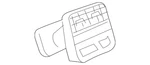Genuine Audi Air Outlet Vent 8W0-819-203-B-6PS New. Price: $167.40.