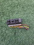 98-01 Dodge Ram 1500 2500 3500 Quad & Club Cab Driver Power Way Seat Switch Used. Price: $125.00.