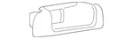 Genuine Gm Trim Plate 10408063 New. Price: $22.05.