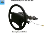 4897479AC 98 99 01 Dodge Ram 1500 2500 Steering Column W/ Tilt Used. Price: $194.00.