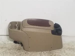 Tan Front Floor Console W/ Woodgrain Trim Fits 2005 Ford Excursion Used. Price: $375.27.