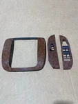 Chevy Gm Tahoe Yukon Suburban Radio Climate Bezel Window Trim Woodgrain 07-14 Used. Price: $75.00.