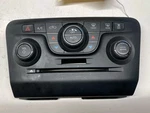 2014 Dodge Charger Heater A/c Control 1QH12DX9AE Face Plate Used. Price: $95.00.