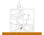 Gm Oem 03-25 Express 1500 Front Console-striker 15948408 New. Price: $37.52.