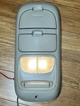1999-2004 Dodge Dakota Overhead Console Compass Storage Map Light Tan Oem Used. Price: $44.95.