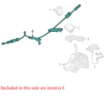 338200R160 2020 Toyota RAV4 Automatic Transmission Shifter Cable Used. Price: $127.61.
