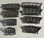 1964-1966 Ford Mustang Fast Back Side Quarter Vents Incomplete Set Shelby 289 Used. Price: $349.99.