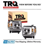 Trq Performance Headlight Assembly Set Driver & Passenger Side Fits 14-19 Gmc New. Price: $394.95.
