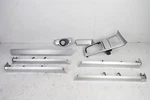 2011-2018 Porsche Cayenne Trim Panel Center Console Door Silver Aluminum Used. Price: $309.06.