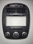 2007-2009 Kia Spectra Dash Trim Climate Control Radio Bezel With Vents Oem Black Used. Price: $69.99.