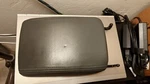 2003-2011 Saab 9-3 Center Console Gray Leather Armrest Lid Cover Oem Adjustable Used. Price: $30.00.