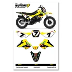 Suzuki Graphics Kit Stickers Decal Fits 2000 2001 2002 03 04 05 06 07 New. Price: $58.99.