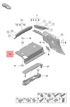 Genuine Porsche 911 Carrera Shelf 992863411BOX7 New. Price: $635.33.