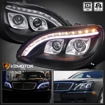 Fits 1998-2006 Mercedes Benz W220 S320 S500 S600 Led Strip Projector Headlights New. Price: $313.38.