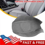 Fits 2015-2019 Hyundai Sonata Gray Real Leather Center Console Lid Armrest Cover New. Price: $12.34.