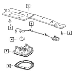 For Jeep Wagoneer 2022-2023 Mopar Rear Upper Console Wiring Harness New. Price: $76.06.