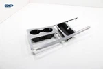 2018-2021 Kia Stinger Center Console Top Bezel Cover Trim Panel & Cupholder Oem Used. Price: $68.74.