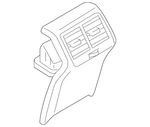 Genuine Volkswagen Rear Trim 5GE-864-298-B-82V New. Price: $178.39.