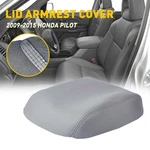 Fits 09-15 Honda Pilot Gray Real Leather Center Console Lid Armrest Cover New. Price: $14.24.