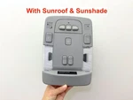 2006-2008 Cadillac Dts Overhead Console Dome Map Light Homelink Sunroof Gray Used. Price: $110.00.