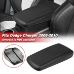Fits 2008 2009 2010 Dodge Charger Center Console Lid Armrest Leather Cover Black New. Price: $17.99.
