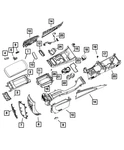 Genuine Mopar Console Armrest 6NZ30HL1AA New. Price: $394.29.