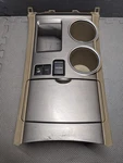 2008-2010 Toyota Highlander Beige Tan Silver Top Center Console Gear Shift Trim Used. Price: $74.99.