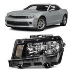 Left Driver Side Headlight Assembly Fits 2014-2015 Chevy Camaro Black Housing New. Price: $99.99.