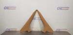 14 Porsche Cayman 981 Front Floor Center Console Side Trim Tan Leather Used. Price: $135.00.