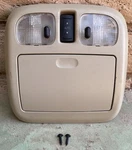 2010-2012 Fomoco Ford Fusion Overhead Roof Console W/ Screws Tan Oem Used. Price: $49.99.