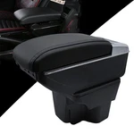 Tocsho Armrest Box For Kia Rio 2012-2016 Double Layer Front Center Console Bl... New. Price: $78.33.